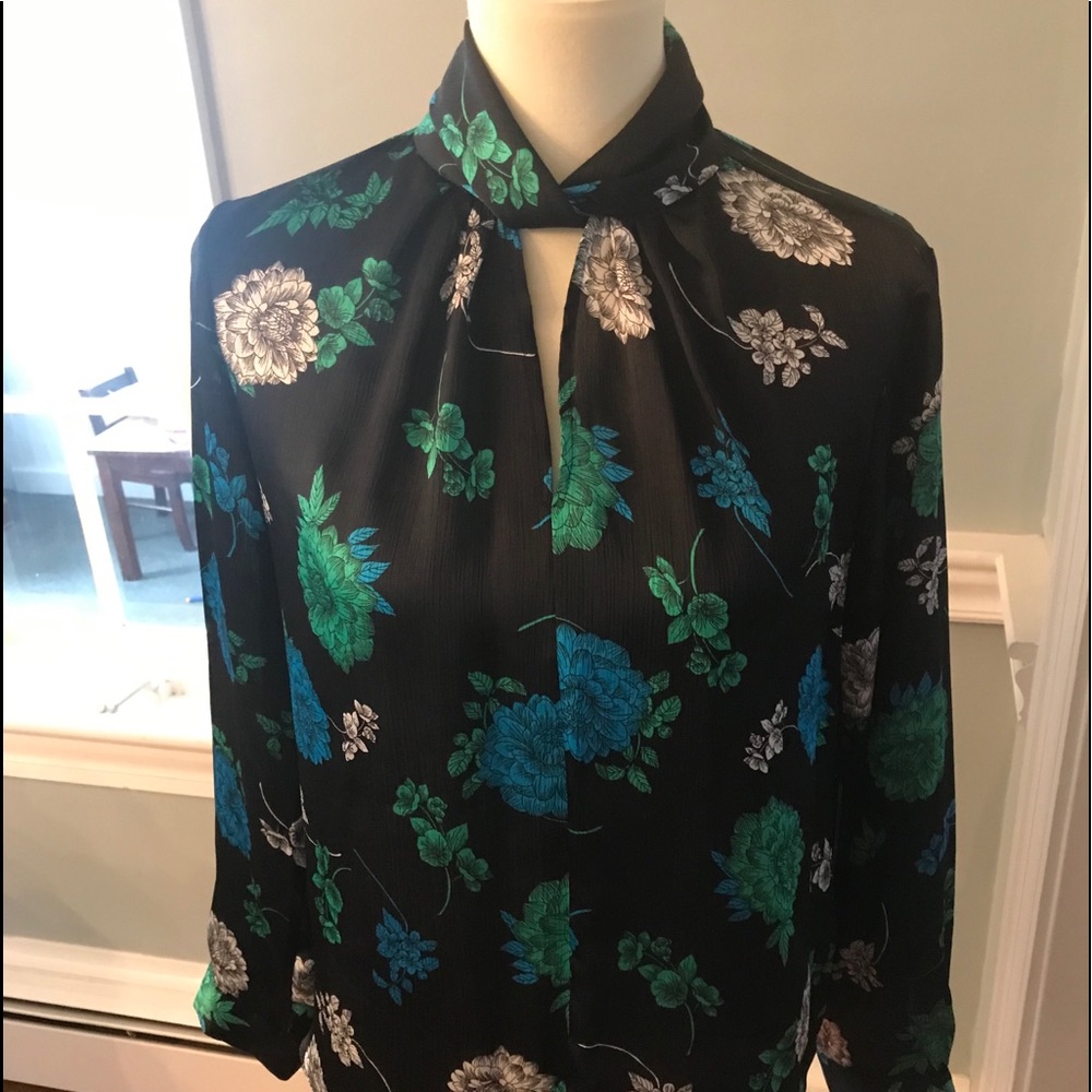 Vince Camino floral blouse
